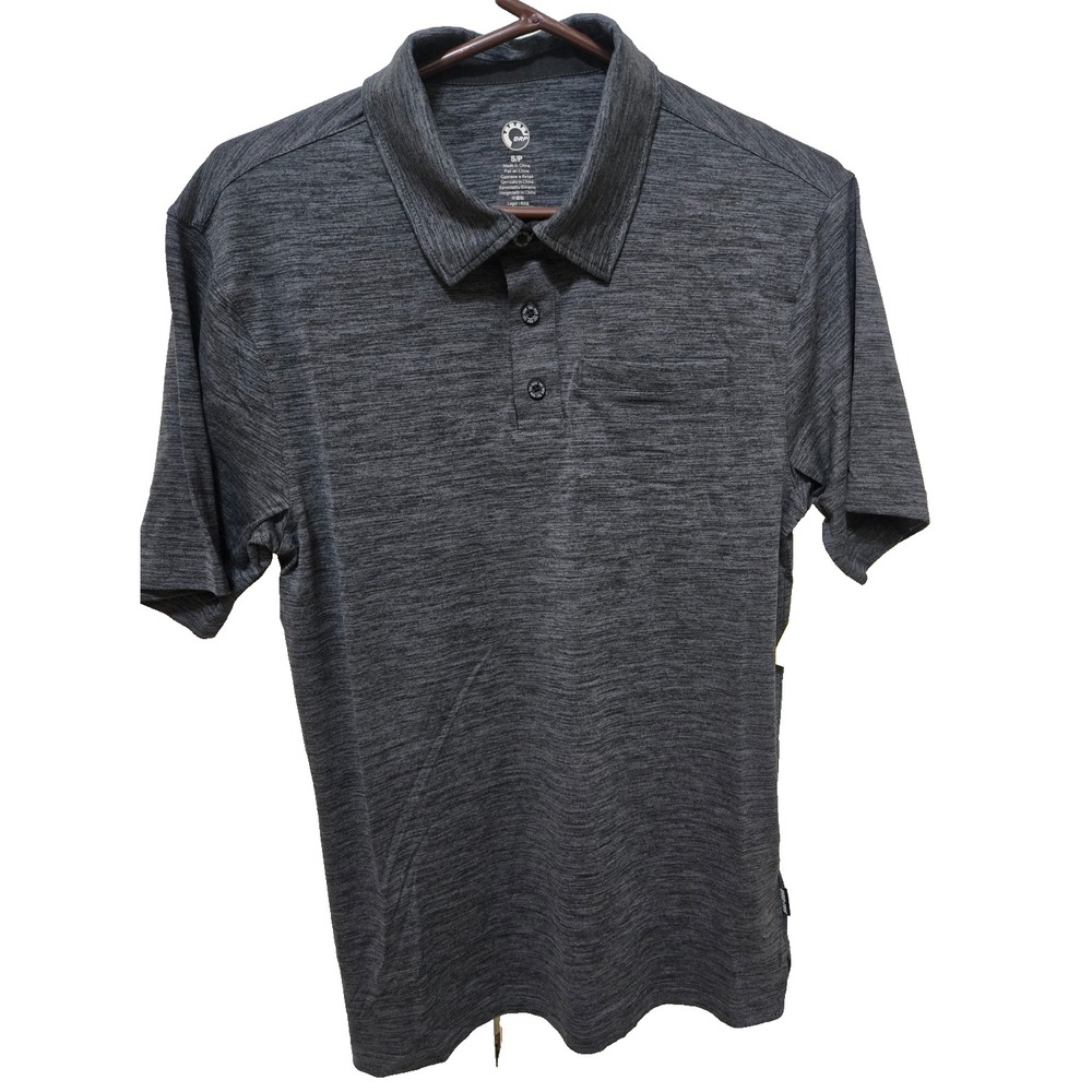 Ski-Doo Tech Polo‎ Men's Small Charcoal Grey NWT